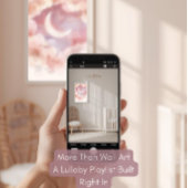 Personalized Acrylic Nursery Sign | Pastel Moon アクリルサイン