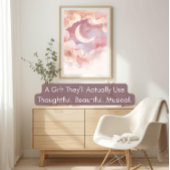 Personalized Acrylic Nursery Sign | Pastel Moon アクリルサイン
