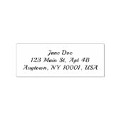 Personalized Address Rubber Stamp Custom Design ラバースタンプ (押印)