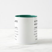 Personalized Administrative Assistant Definition マグカップ (中央)