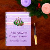 Personalized Advent Prayer Journal ノートブック