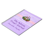 Personalized Advent Prayer Journal ノートブック (左側)