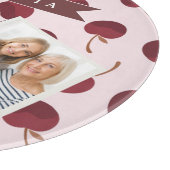 Personalized Aesthetic Cherry Pattern Name Gift カッティングボード (角)