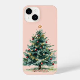 Personalized aesthetic Christmas Phone Case iPhone 14ケース