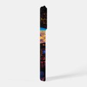 personalized Airplane Cockpit Dashboard  sunset  iPhoneケース (右側面)