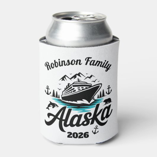 Personalized Alaska Cruise 缶クーラー (缶正面)
