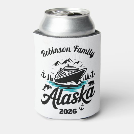 Personalized Alaska Cruise 缶クーラー (缶裏面)