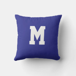 Personalized Alphabet  Throw Pillow クッション