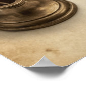 Personalized America 250 Years Family Heritage ポスター (角)