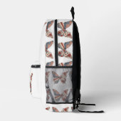 Personalized American Butterfly Name Backpack プリントバックパック (右)