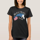 Personalized American Figure Skating Tシャツ (正面)