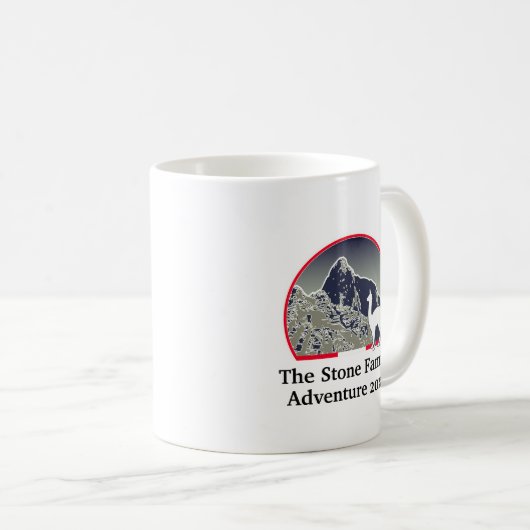 Personalized Ancient Andes Mountains Machu Picchu  コーヒーマグカップ (正面右)