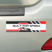 personalized and resistant car stickers バンパーステッカー (車上)