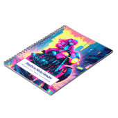 Personalized Anime Themed Notebook ノートブック (左側)