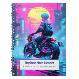 Personalized Anime Themed Notebook ノートブック
