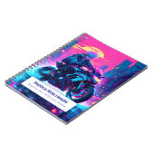 Personalized Anime Themed Notebook ノートブック (左側)