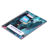 Personalized Anime Themed Notebook ノートブック (左側)