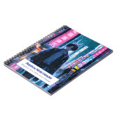 Personalized Anime Themed Notebook ノートブック (左側)