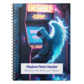 Personalized Anime Themed Notebook ノートブック (正面)