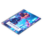 Personalized Anime Themed Notebook ノートブック (左側)