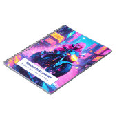 Personalized Anime Themed Notebook ノートブック (左側)