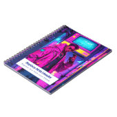 Personalized Anime Themed Notebook ノートブック (左側)