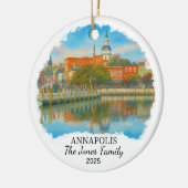 Personalized Annapolis Ornament, Maryland セラミックオーナメント (左)