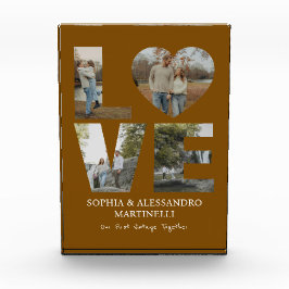 Personalized Anniversary Photo Block フォトブロック