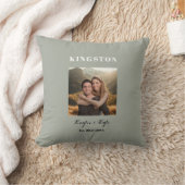 Personalized Anniversary Photo Keepsake   クッション (ブランケット)