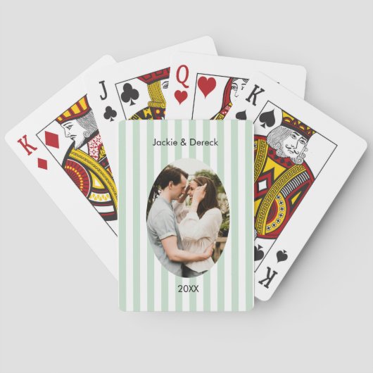 Personalized Anniversary Playing Cards – Custom  トランプ (裏面)