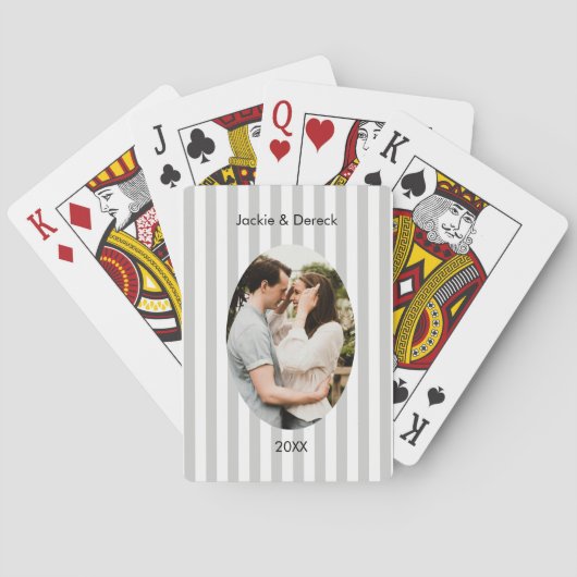 Personalized Anniversary Playing Cards – Custom  トランプ (裏面)