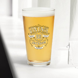 Personalized Any Age Vintage Aged To Perfection タンブラーグラス