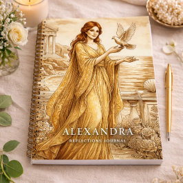 Personalized Aphrodite Reflections Journal ノートブック