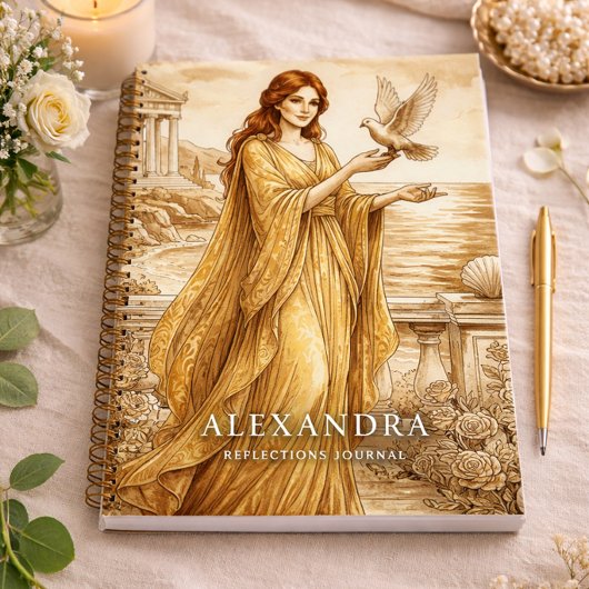 Personalized Aphrodite Reflections Journal ノートブック