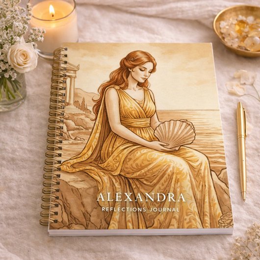 Personalized Aphrodite Reflections Journal ノートブック