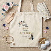 Personalized Après Golf Bachelorette Bride Tribe トートバッグ