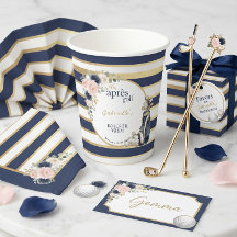 Personalized Après Golf Bachelorette Weekend Gold 