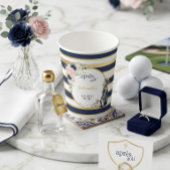 Personalized Après Golf Bachelorette Weekend Gold  紙コップ