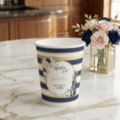 Personalized Après Golf Bachelorette Weekend Gold  紙コップ
