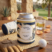 Personalized Après Golf Bachelorette Weekend Gold  缶クーラー