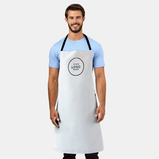 Personalized Apron, Custom Logo Aprons, Customized エプロン (着用した状態)