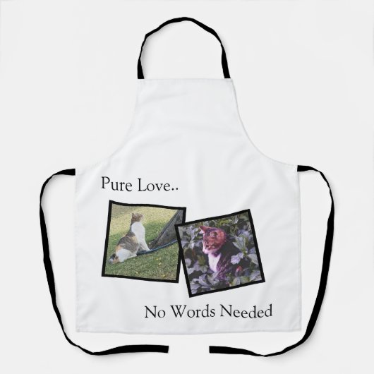 Personalized Apron for Animal Lovers エプロン (正面)