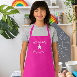 Personalized apron for kids - Kids' cooking apron エプロン