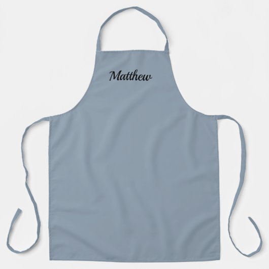 Personalized apron for men - Men's apron  エプロン (正面)
