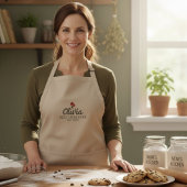 Personalized apron Oven apron Gift for mom baker  スタンダードエプロン