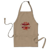 Personalized apron with name スタンダードエプロン (正面)