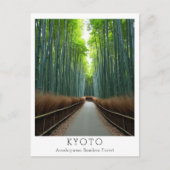 Personalized Arashiyama Bamboo Forest ポストカード (正面)