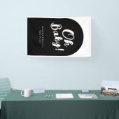 Personalized Arch Oh Baby Photo Wall Shower Banner 横断幕 (トレードショー)