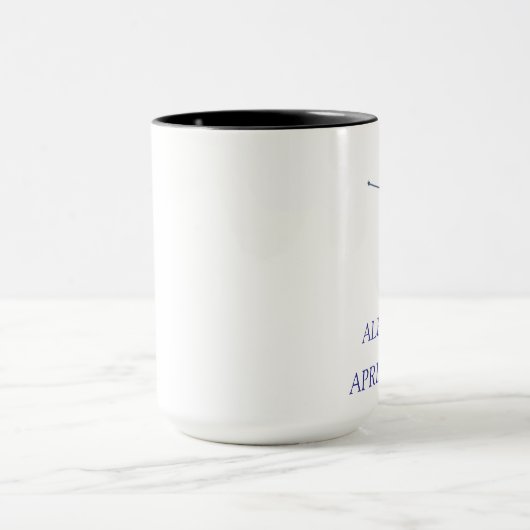 Personalized Aries Constellation Mug - Custom Zodi マグカップ (中央)