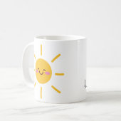 Personalized Armenian Good Morning Mug コーヒーマグカップ (正面左)